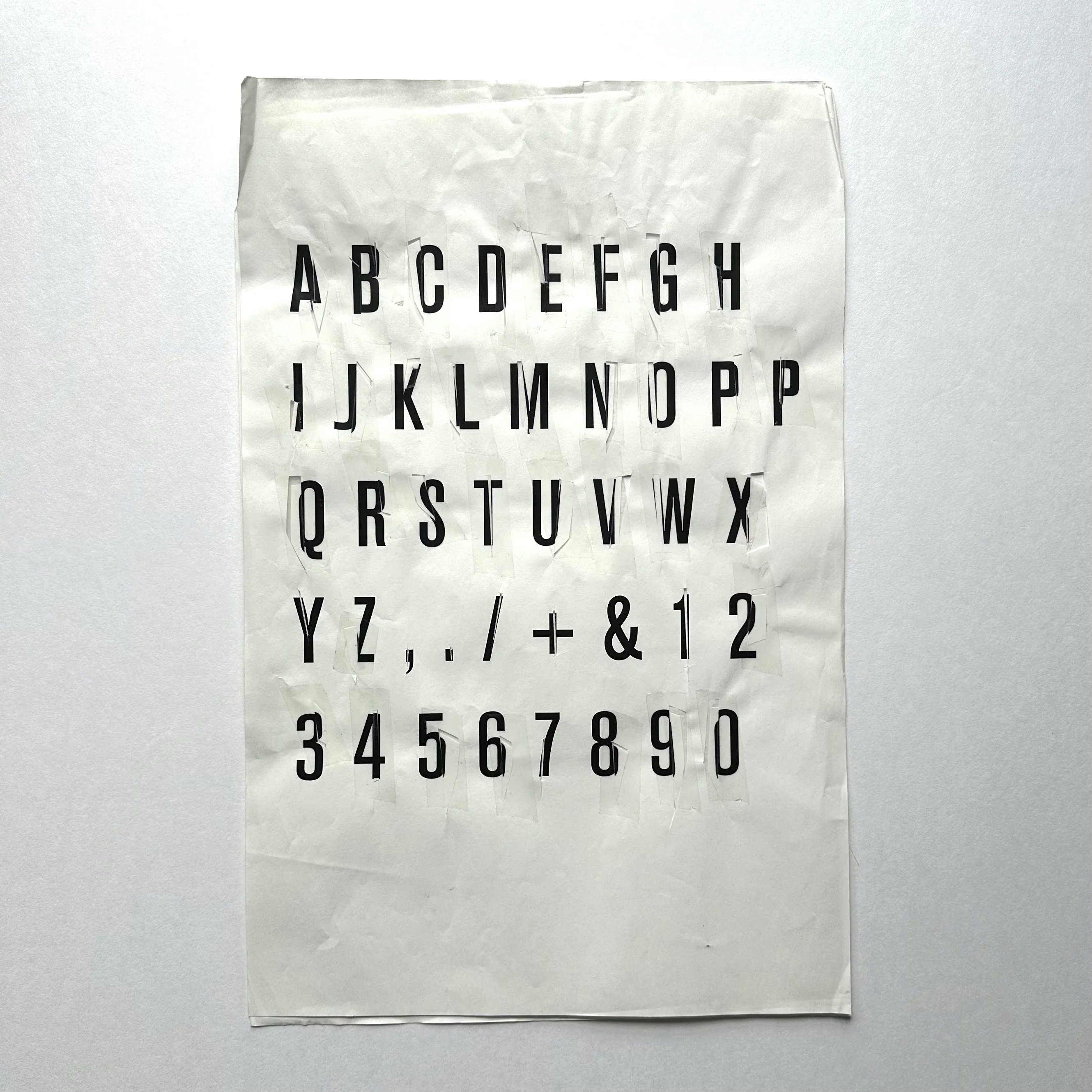 Disorder: Ray Gun Alphabet
