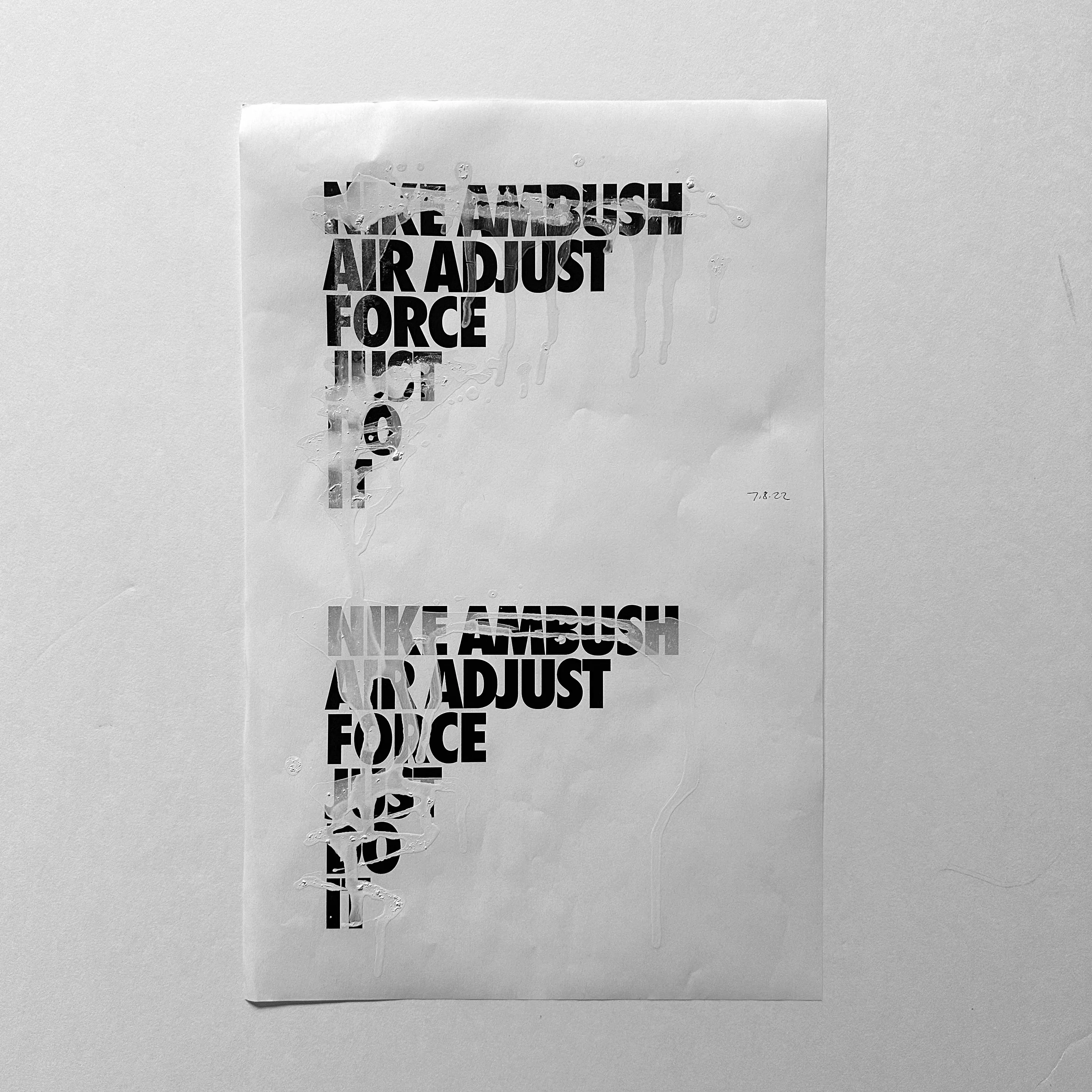 Disorder: Nike Air Adjust WIP B