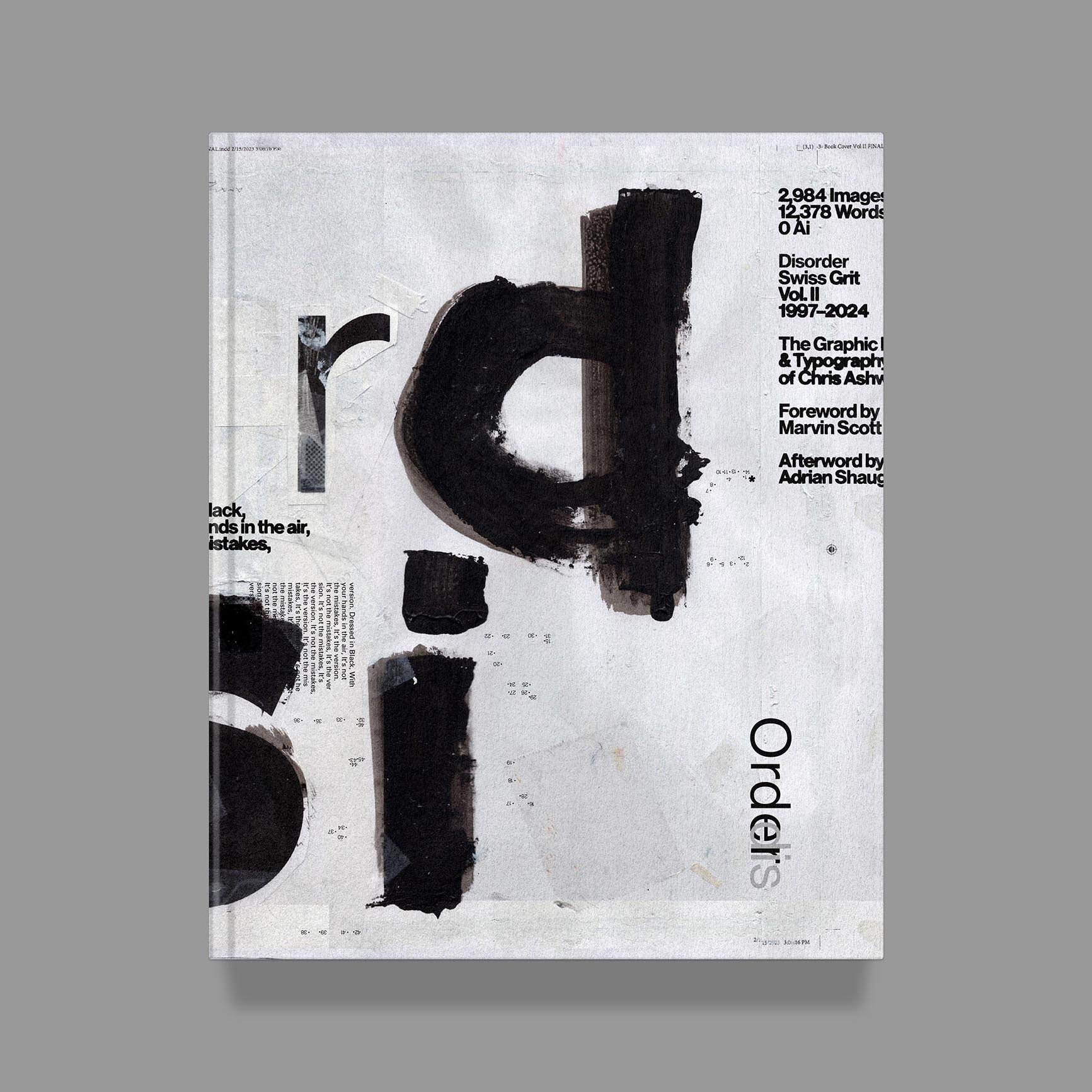 Disorder: The Book (Early Bird)