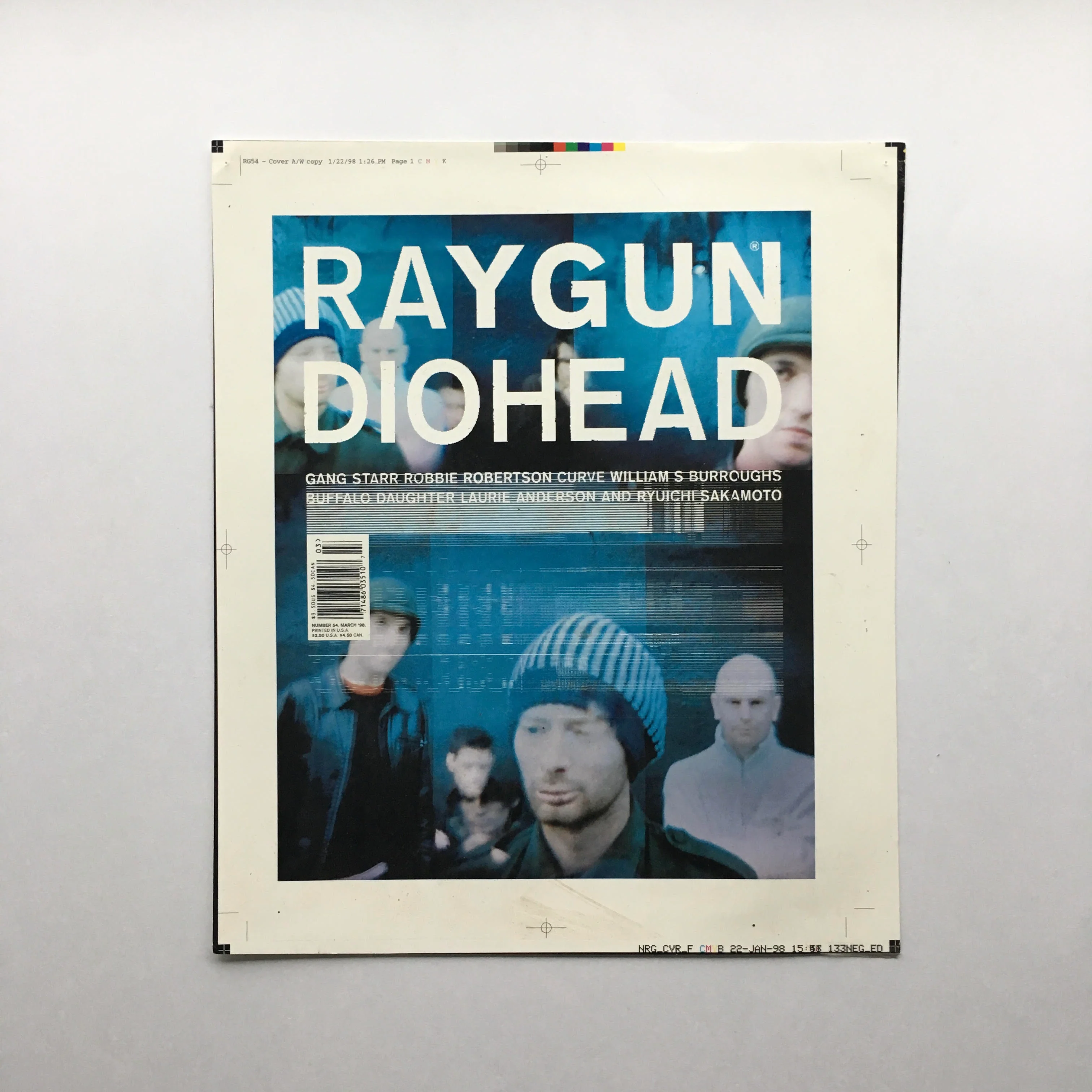 Disorder: Ray Gun 54 Cover Chromalin